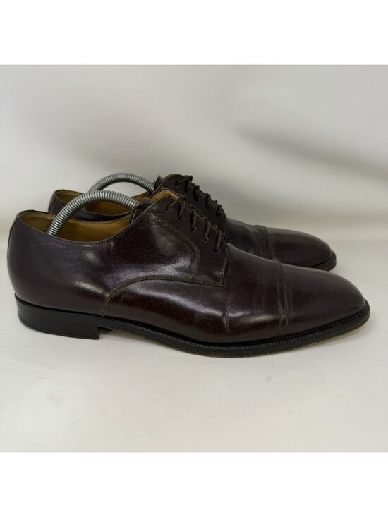 Magnanni Harlan Leather Loafers Brown Men\'s Size 10 M